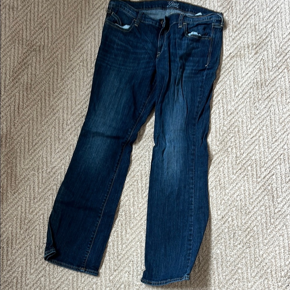 Vintage “Diva” Old Navy Blue Straight Leg Jeans Versatile Comfort